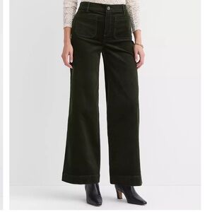 Loft Palmer Wide Leg Corduroy